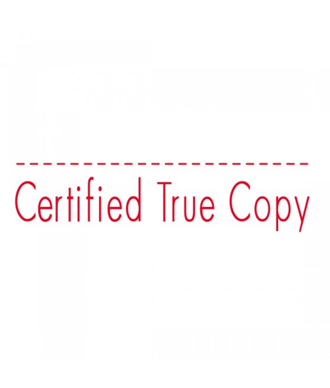 DM-OA - Certified True Copy Stamp - DM-OA905 - ( 30 different sentences to choose )