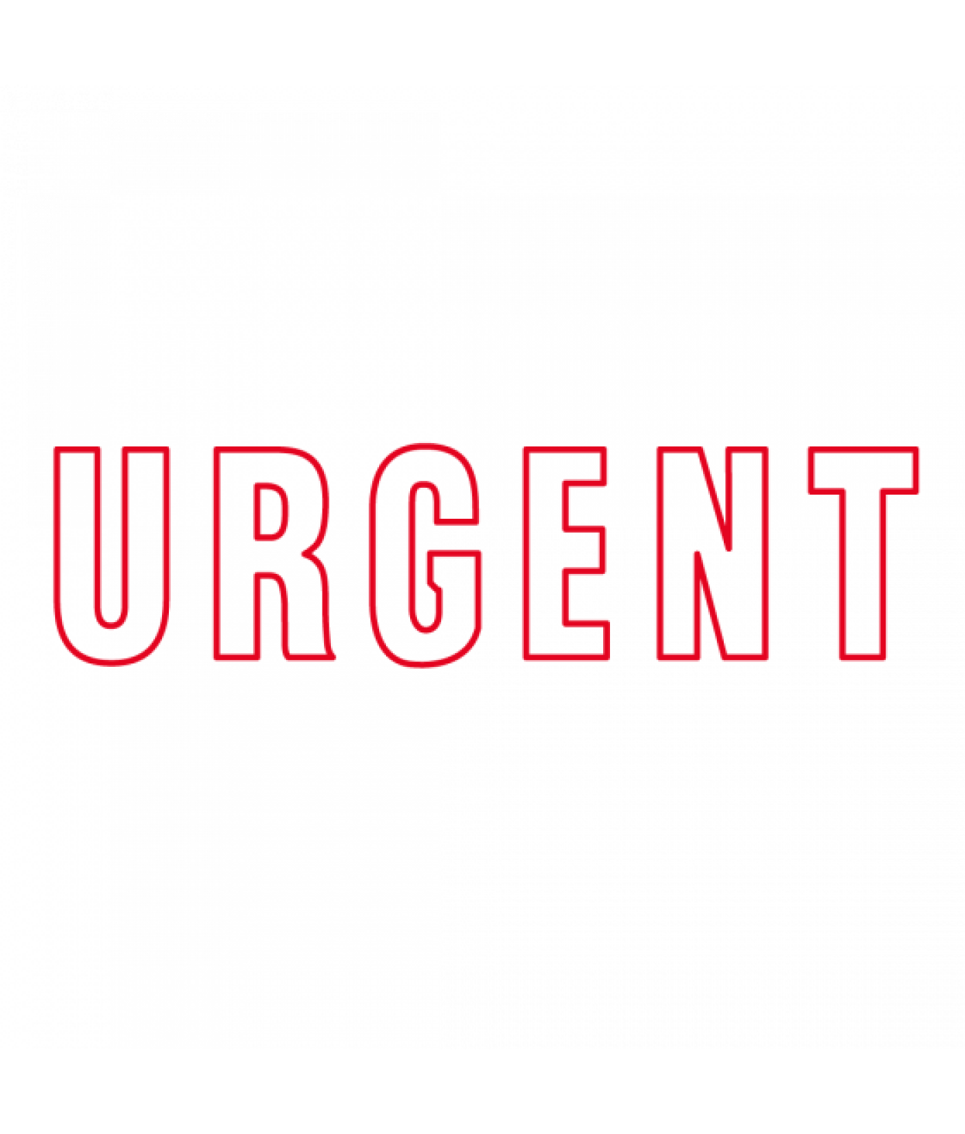 OA - Urgent Stamp - OA829 - ( 30 different sentences to choose )